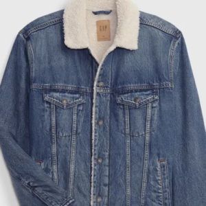 Gap denim Sherpa jacket XXL